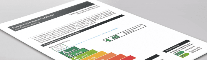 Commercial energy performance certificate